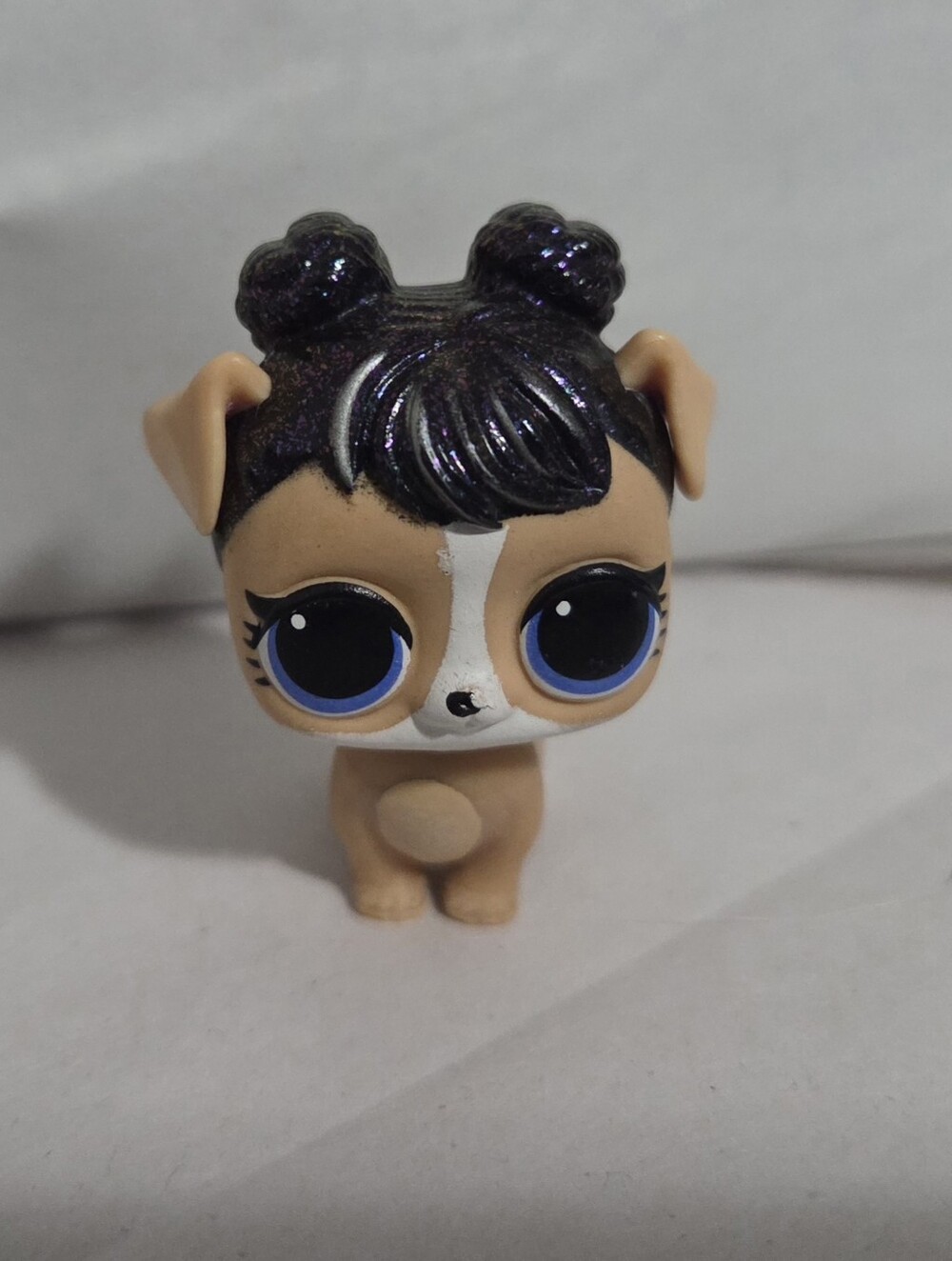 LOL Surprise Small Pets Collectible Figure - Tan with Purple Hair
